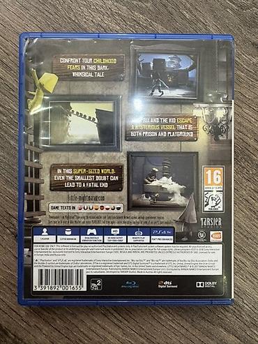 blu ray: Игра для PlayStation 4 — Little Nightmares: Complete Edition (диск — 2