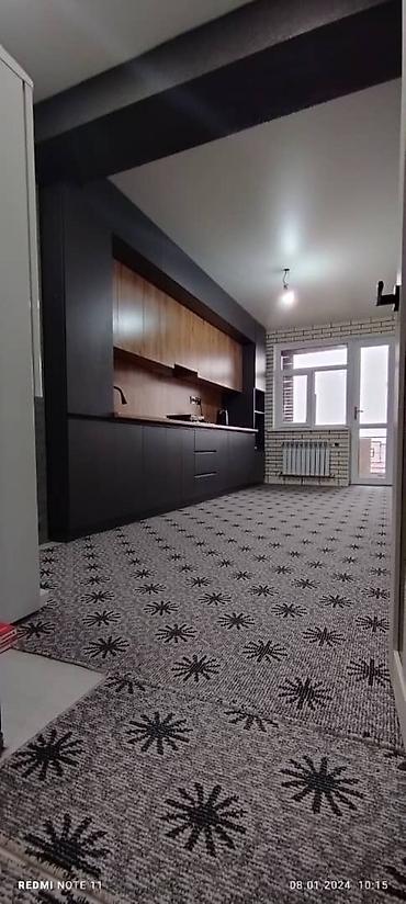 эмаком: 1 комната, 58 м², Кок-Жар ж/м Элитка, 11 этаж, Свежий ремонт — 4