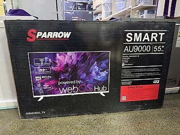 тв 4: Телевизор Sparrow SMART AU9000 55" UHD Ключевые характеристики: - — 1