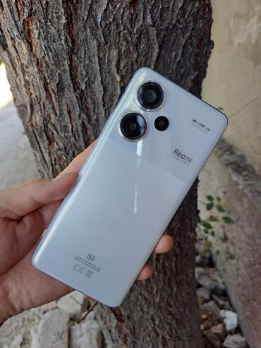 телефоны 5000: Redmi, Redmi Note 13 Pro Plus, Колдонулган, 512 ГБ, түсү - Ак, 1 SIM, 2 SIM