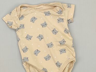 limonkowe body: Body, Fox&Bunny, 3-6 miesięcy, 
stan - Bardzo dobry