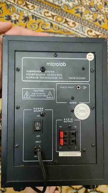 redmi buds 6: Сабвуферы Microlab M-700 и X1\2.1 (без колонок) — 2