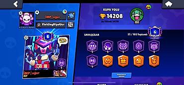 IT, компьютеры, связь: Brawl Stars hesabı – 14.208 kubok, prestij 6 - Profil: iMP | uğur — 1