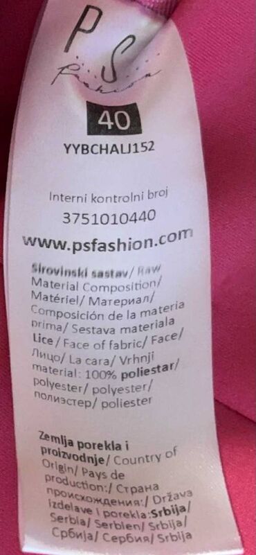 Haljine: PS Fashion L (EU 40), bоја - Roze, Večernji, maturski, Na bretele — 15