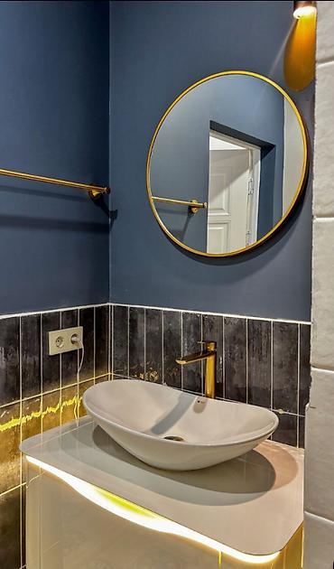 bar: 2 комнаты, 50 м², Кок-Жар мкр 12 этаж, Дизайнерский ремонт — 9
