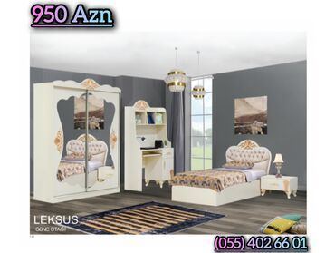 Uşaq və gənc otağı üçün dəstlər: Oğlan və qız üçün, Yeni, Təknəfərlik çarpayı, Dolab, Tumba -da lalafo.az — 30 Uşaq və gənc otağı üçün dəstlər: Oğlan və qız üçün, Yeni, Təknəfərlik çarpayı, Dolab, Tumba — 30