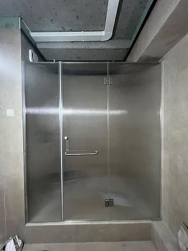 душ перегородка стеклянная: 🚿 Душевые перегородки из закалённого стекла на заказ ✔ Современный — 1