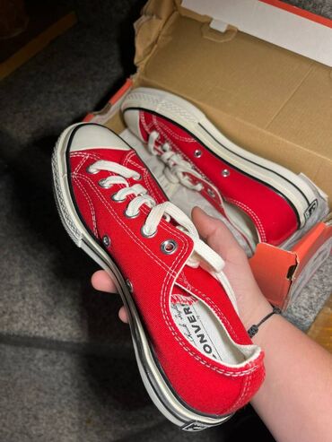 planeta sport zenske patike: Converse, 37, bоја - Crvena