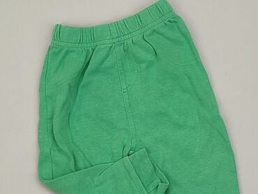zielone legginsy 110: Spodnie dresowe, George, 12-18 m, stan - Dobry