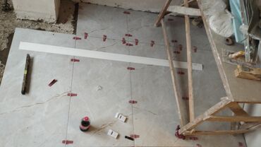 Plitə işləri: Mərmər naxışlı keramika kafel və plitə döşəmə/divar işi - Məkan — 10