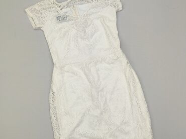 sukienki białe damskie: Dress, S (EU 36), condition - Good