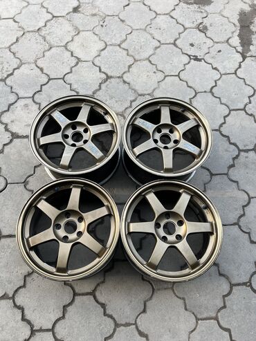 Диски: Диски R 17 RAYS, Комплект, отверстий - 5, Б/у — 3