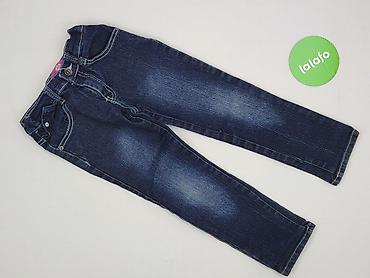boho koszule: Spodnie jeansowe, 4-5 lat, 110, stan - Bardzo dobry — 2