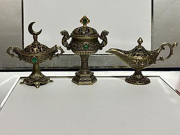 piknik seti: Fiqur, Metal, rəng - Qızılı — 5