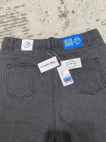 новые: Джинсы BIG BOY — Polar Skate Co. - Цвет: тёмно‑серый (угольный). - — 4