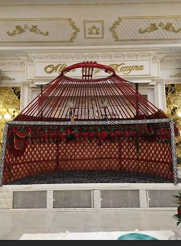 Аренда юрт: Аренда юрты, Каркас Деревянный, 90 баш, Самовар, Стол, Стулья — 9