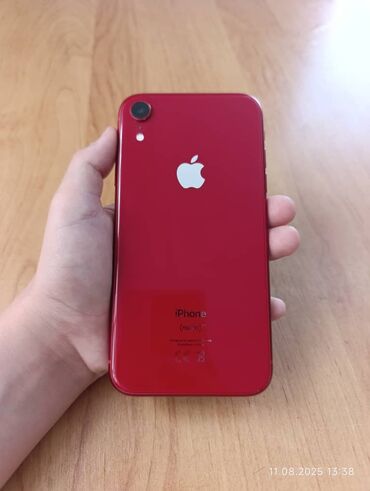 телефоны айфон х: IPhone Xr, Новый, 64 ГБ, Красный, Защитное стекло, Чехол, Коробка, 74 %