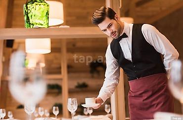 Ofisiantlar: Ofisiant tələb olunur, Gündəlik ödəniş, 18-29 yaş, 3-5 illik təcrübə — 1