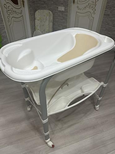 Детская мебель: Uşaq üçün vannalı dəst – rahat stendlə - Ergonomik plastik uşaq — 2