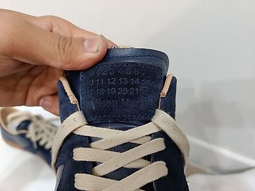 method men: Мужские кроссовки, 42, Maison Martin Margiela, Новый, цвет - Синий, Самовывоз, Платная доставка — 2