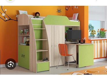 qiz ucun tortlar: Для девочки и мальчика, Новый, Кровать, С матрасом