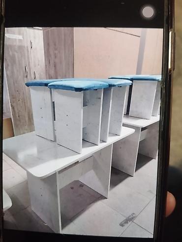 Стол табуретки комплект 3500сом новый оптом и розницу готовые есть — 6