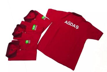 Reklam, çap: UNIFORMALAR İş geyimi tipli polo köynək - Rəng: Qırmızı-qara iki — 15