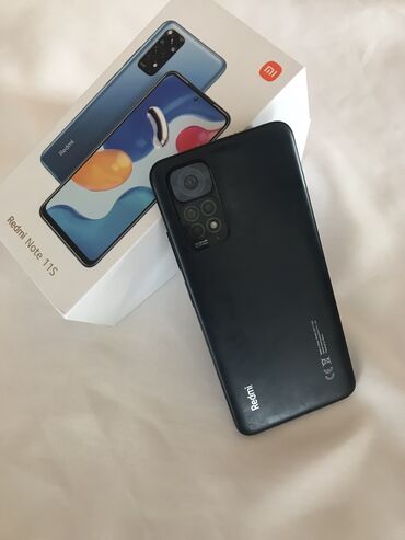 телефон fly jazz: Xiaomi Redmi Note 11S, 128 ГБ, цвет - Черный, 
 Отпечаток пальца, С документами