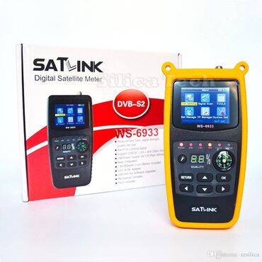 satfinder: Satlink WS-6933 HD. Satfinder krosnu qurasdirmaq ucun HD siqnallarida