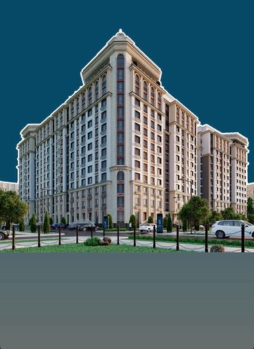 Продажа квартир: 2 комнаты, 78 м², Элитка, 13 этаж, ПСО (под самоотделку)