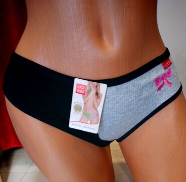 Gaćice: Ženski pamučni donji veš 
vel. L. Xl. 2xl. 
Cena 120din 💋 — 9