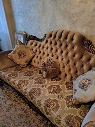 диван на кухню: Yeni, Klassik divan, Jurnal masası, 2 kreslo