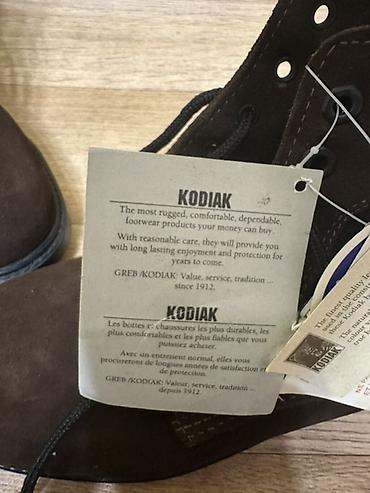 Ботинки: Ботинки KODIAK (Канада), модель рабочая/туристическая. Классические at lalafo.kg — 10 Ботинки: Ботинки KODIAK (Канада), модель рабочая/туристическая. Классические — 10