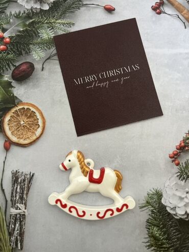 Yeni il oyuncaqları və bəzəkləri: Yeni il və Milad üçün dekorativ asılqan fiqurlar dəsti - Mövzu: Milad — 10