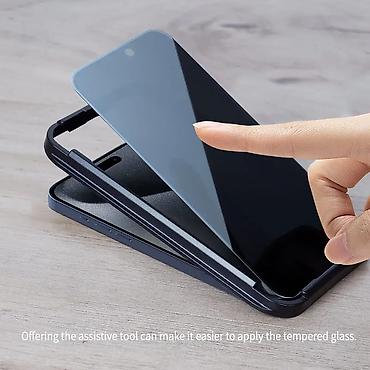 igrice 123: Folija za zastitu ekrana GLASS Nillkin Guardian za iPhone 15 Pro (6.1) — 7