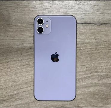 Apple iPhone: IPhone 11, Б/у, 128 ГБ, Deep Purple, Защитное стекло, Чехол, Коробка, 75 %