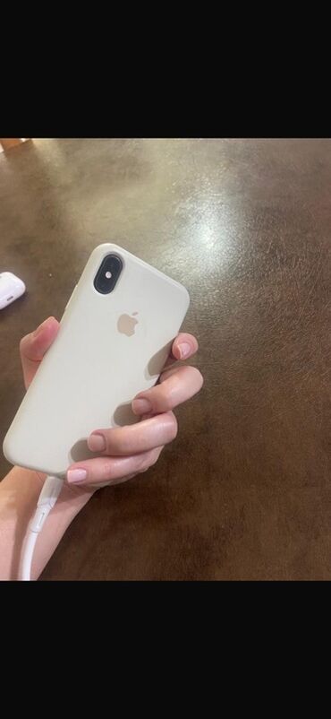 google pixel 7 купить бишкек: IPhone X, Серебристый, Чехол