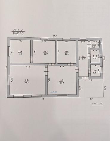 Sale of cottages and houses: 🏡 Продаётся 5-комнатный дом 📍 ж/м Арча-Бешик, ул. Ак-Кайын (100 м выше — 2