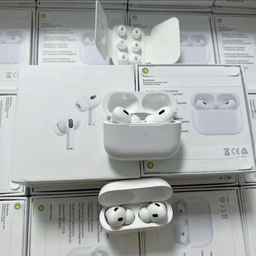 студийный наушник: Жаңы AirPods Pro 2 Зымсыз кулакчындар (ак кор) заряддоо кутусу менен