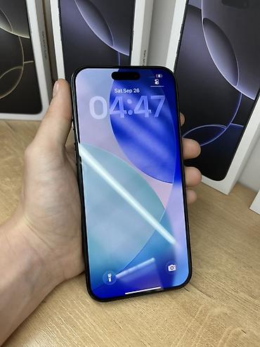 ayfon 9 pro max: IPhone 16 Pro Max, 256 ГБ, цвет Black - Дисплей: 6.7" Super Retina — 2