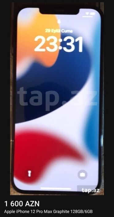 iphone 12 pro max irsad: IPhone 12 Pro Max, 128 GB, Deep Purple, Face ID