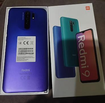 redmi note 19: Redmi, Redmi 9, Б/у, 64 ГБ, цвет - Фиолетовый, 2 SIM — 2