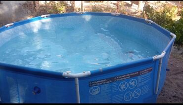 ремонт каркасных бассейнов: Продаю каркасный бассейн 3×3 круглый