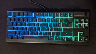 Klaviaturalar: Steelseries Apex TKL 3 Ela veziyet ve keyfiyet, sesi super Resmi