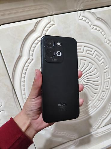 модем сайма: Redmi, Redmi Note 16, Колдонулган, 128 ГБ, түсү - Кара, 1 SIM, 2 SIM — 1