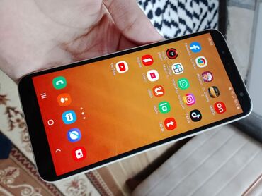 samsung qabyuyan: Samsung Galaxy J6, 32 GB, Barmaq izi, Face ID