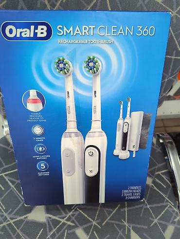 Техника жана электроника: Oral‑B Smart Clean 360 — электрические перезаряжаемые зубные щётки с — 1