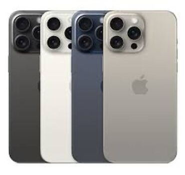 Apple iPhone: IPhone 15 Pro Max, 256 GB, Zəmanət, Simsiz şarj, Face ID