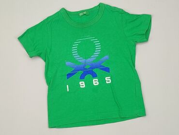 zielona koszulka: T-shirt, 1.5-2 years, 86-92 cm, condition - Very good