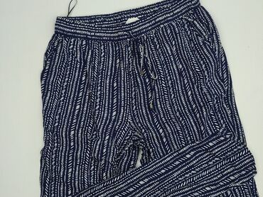 Indigo, Material trousers for women, S (EU 36)